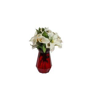 Vintage Y2K Faux Calla Lily Flower Bundle 6 Bunches Artificial Lilies